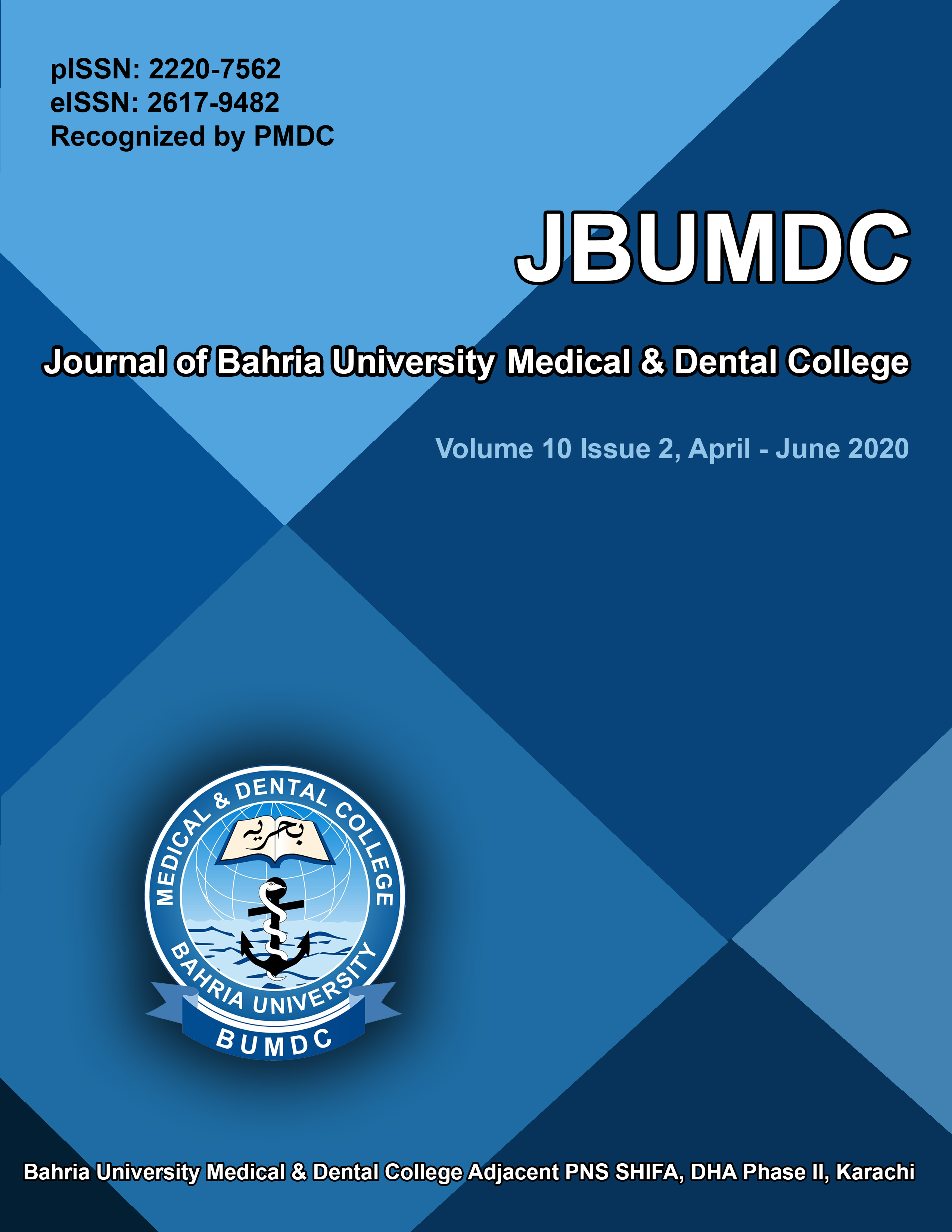 					View Vol. 10 No. 2 (2020): Volume 10 Issue 2 
				