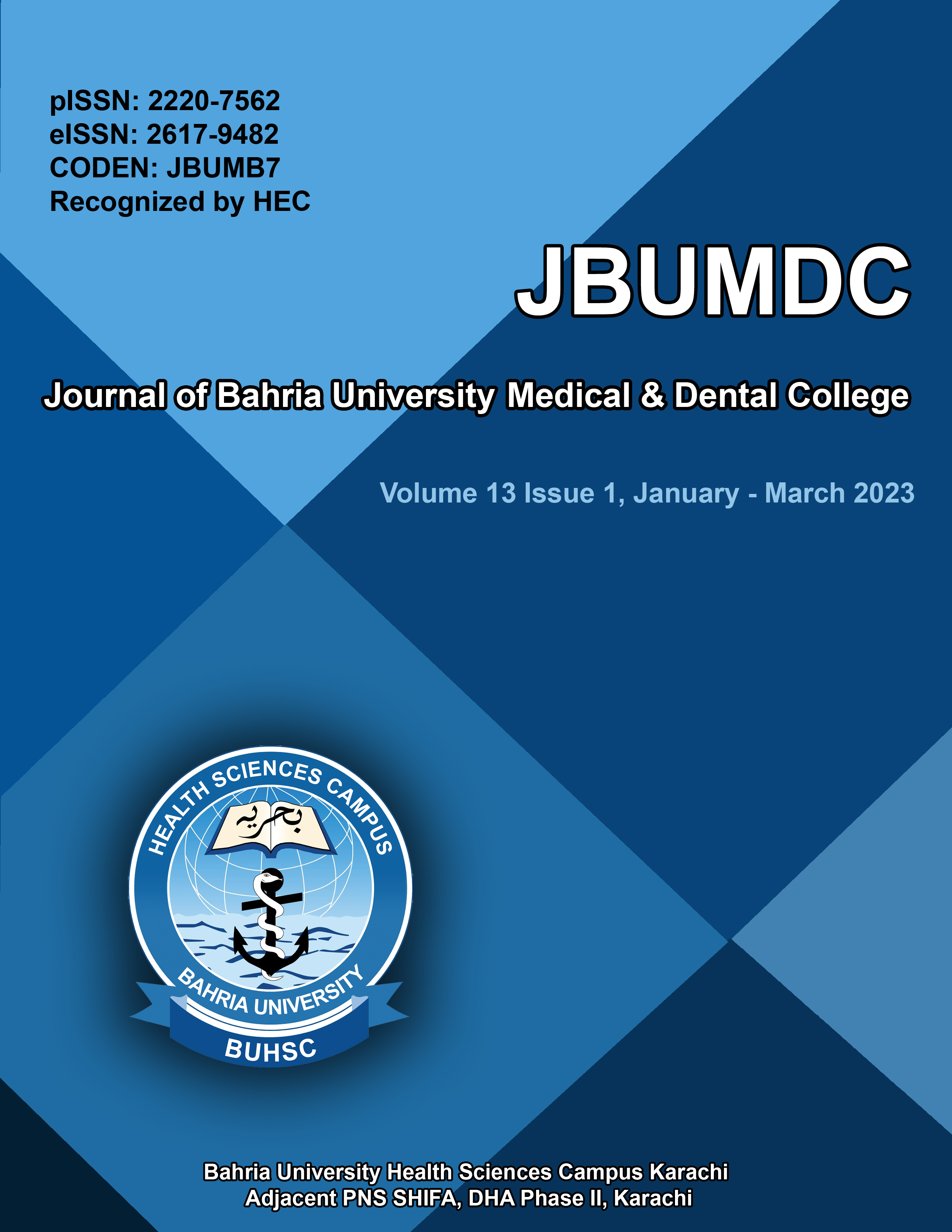 					View Vol. 13 No. 01 (2023): VOLUME 13 ISSUE 01
				